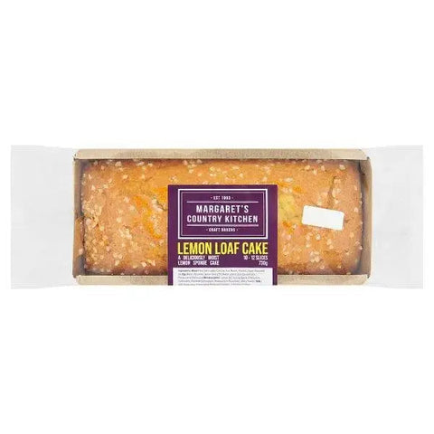 Margaret's Country Kitchen Lemon Loaf Cake 730g