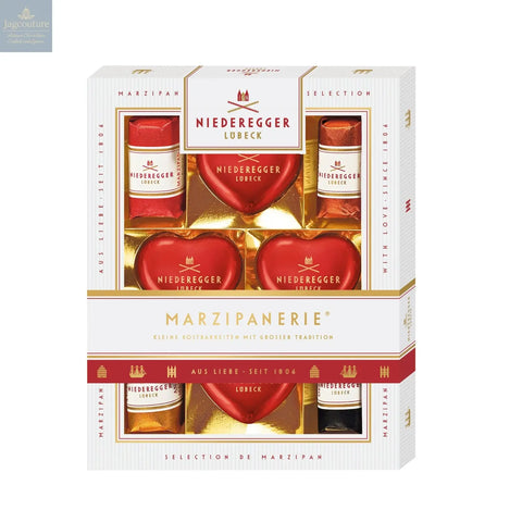 Marzipanerie - a selection of assorted marzipan treats - Jag Couture Chocolates
