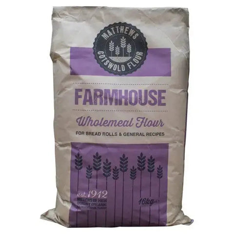 Matthews Cotswold Flour Farmhouse Wholemeal 16kg
