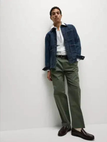 Mens Denim Jacket 100% Cotton