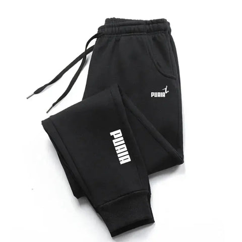 Men's Harajuku Style Joggers – Solid Color Fitness & Casual Sweatpants