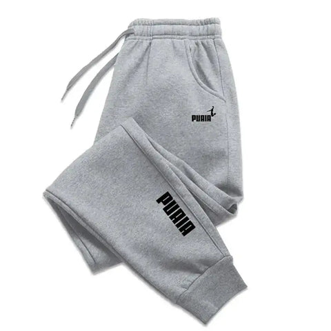 Men's Harajuku Style Joggers – Solid Color Fitness & Casual Sweatpants