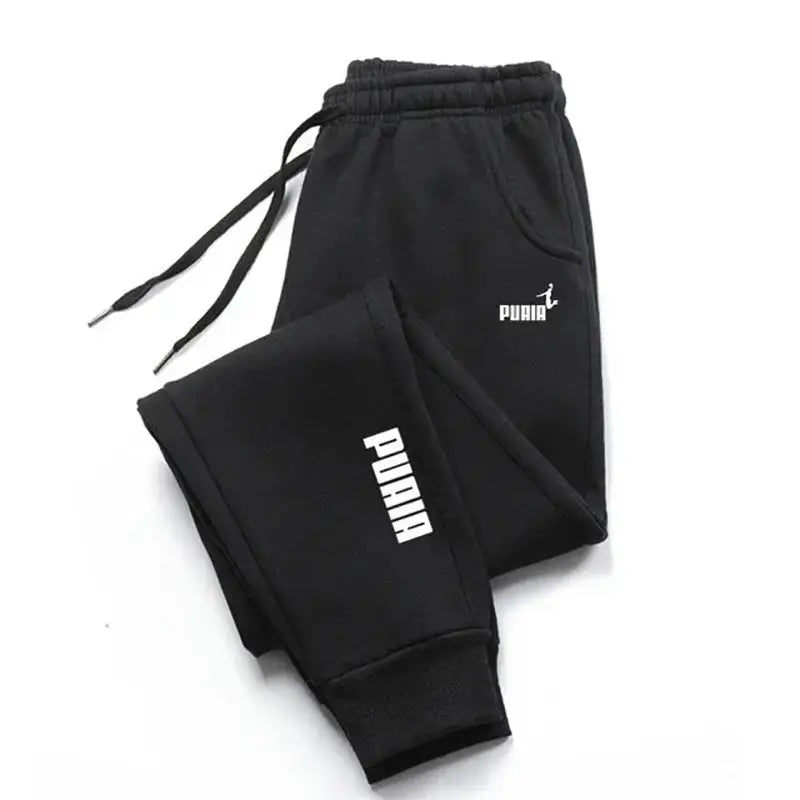 Men's Harajuku Style Joggers – Solid Color Fitness & Casual Sweatpants
