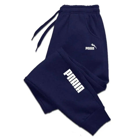 Men's Harajuku Style Joggers – Solid Color Fitness & Casual Sweatpants