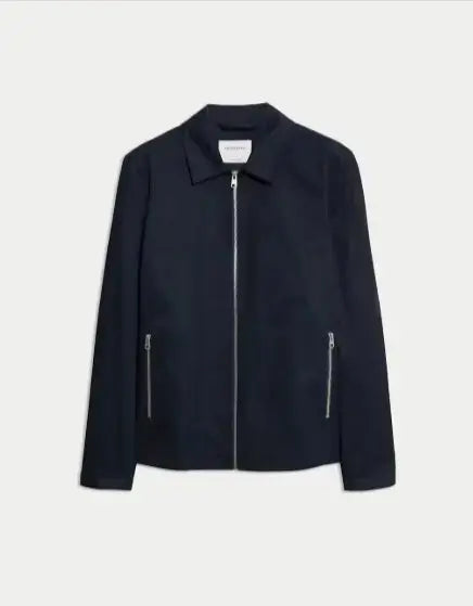 Mens Pure Cotton Harrington Jacket