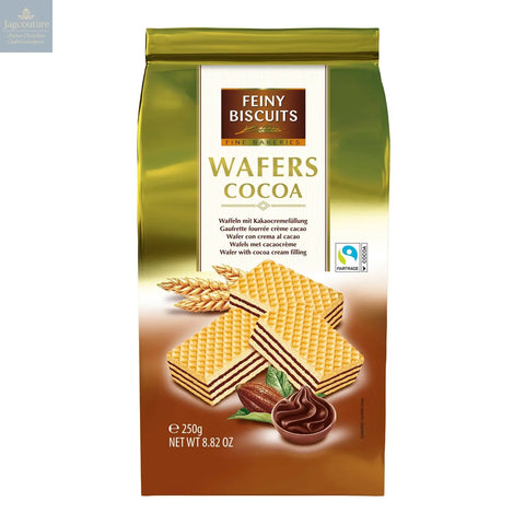 Mignon wafers with cocoa cream filling in sachet bag - VAT FREE Jag Couture Chocolates