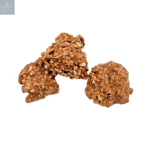 Milk chocolate covered coconut clusters - Jag Couture Chocolates