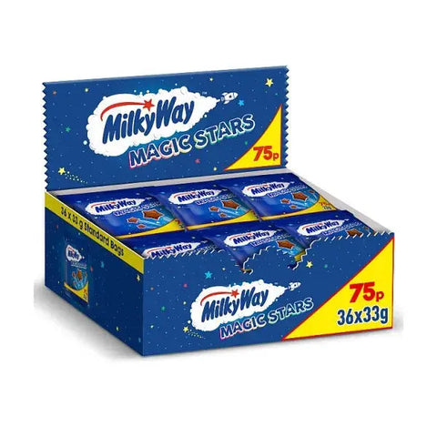 Milky Way Magic Stars Milk Chocolate Bag (Case of 36)