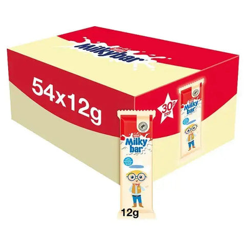 Milkybar Kid White Chocolate Bar 12g (Case of 54)