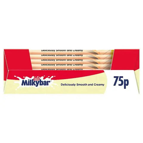 Milkybar White Chocolate Bar 25g PMP 75p (Case of 40)