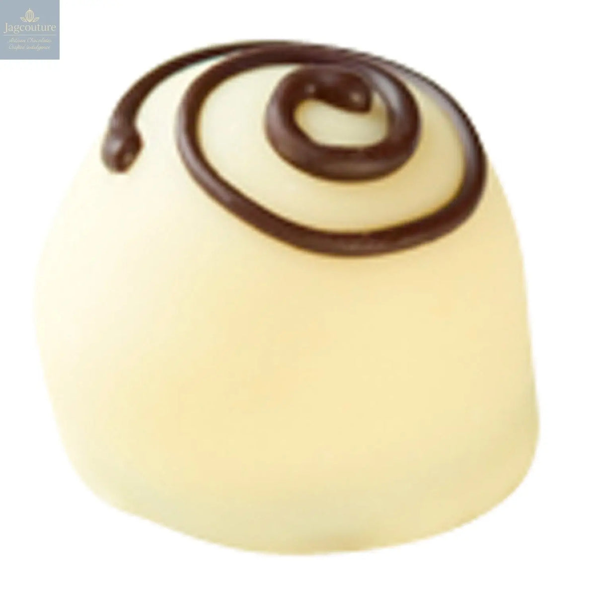 Moderne - strawberry mousse in white chocolate 16.5g - Jag Couture Chocolates