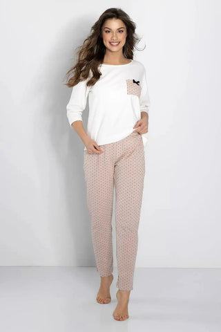 Momenti Per Me blouse and pants womens pajamas