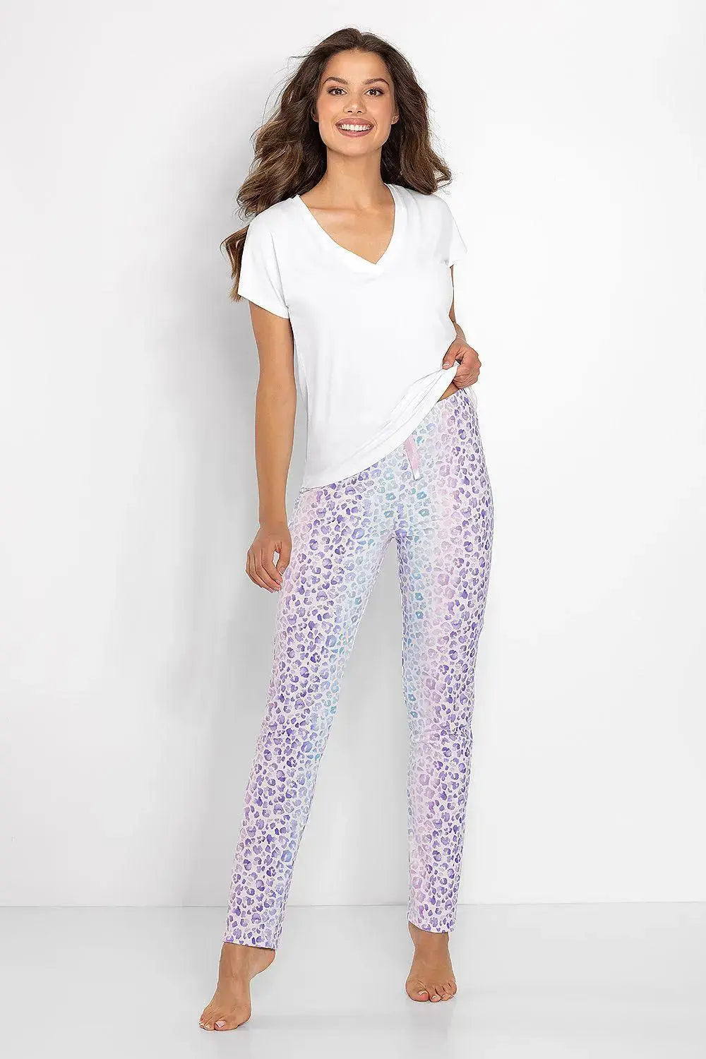 Momenti Per Me blouse and pants womens pajamas