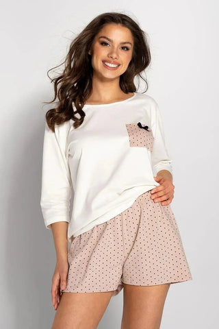 Momenti Per Me blouse and shorts womens pajamas