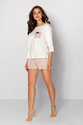 Momenti Per Me blouse and shorts womens pajamas