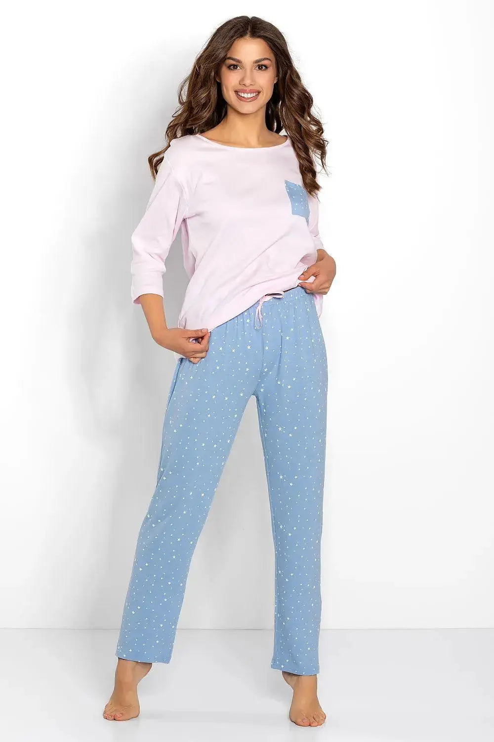 Momenti Per Me consisting blouse and pants womens pajamas