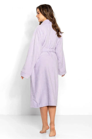Momenti Per Me high quality purple shade womens bathrobe