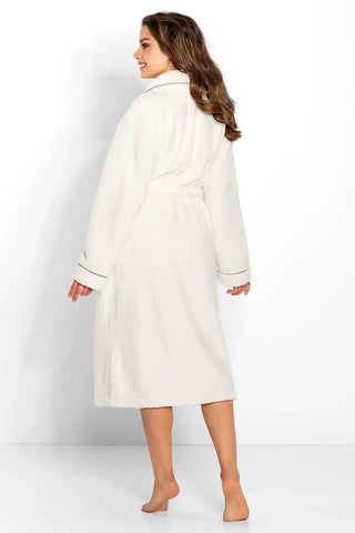 Momenti Per Me light ecru color bathrobe
