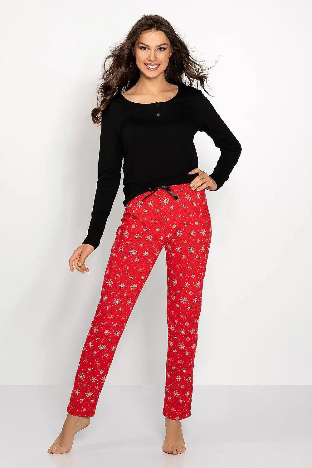 Momenti Per Me long pants and sleeves blouse womens pajamas