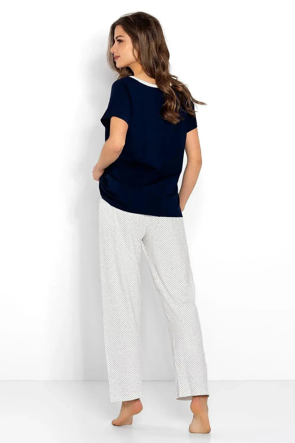 Momenti Per Me loose, comfortable blouse and long pants womens pajamas