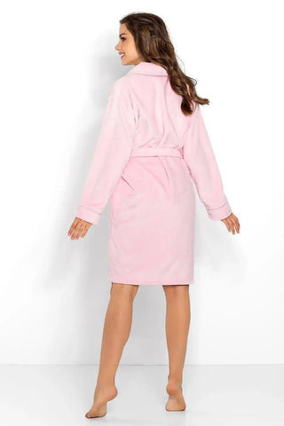 Momenti Per Me pink color womens bathrobe