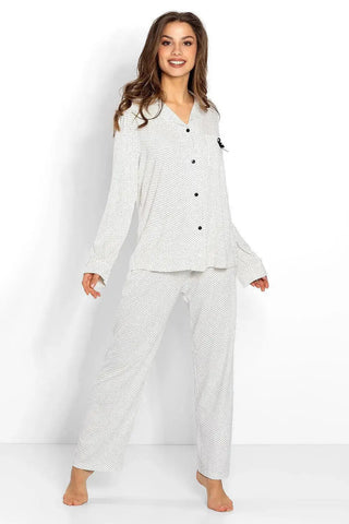 Momenti Per Me shirt and long pants womens pajamas