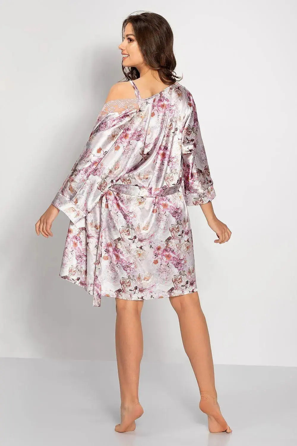 Momenti Per Me short underskirt sewn Bathrobe