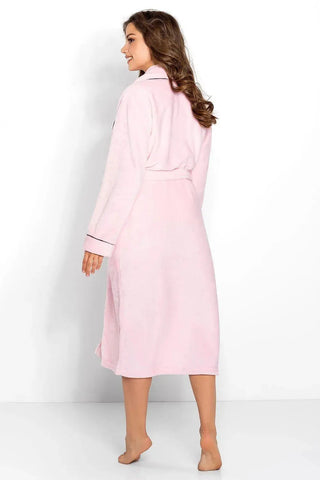 Momenti Per Me touch fabric - long sleeves womens bathrobe