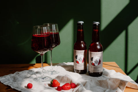 Sir Christopher Berry Raw, Unfiltered, Mixed Berry Kombucha 330ml (12 Pack)