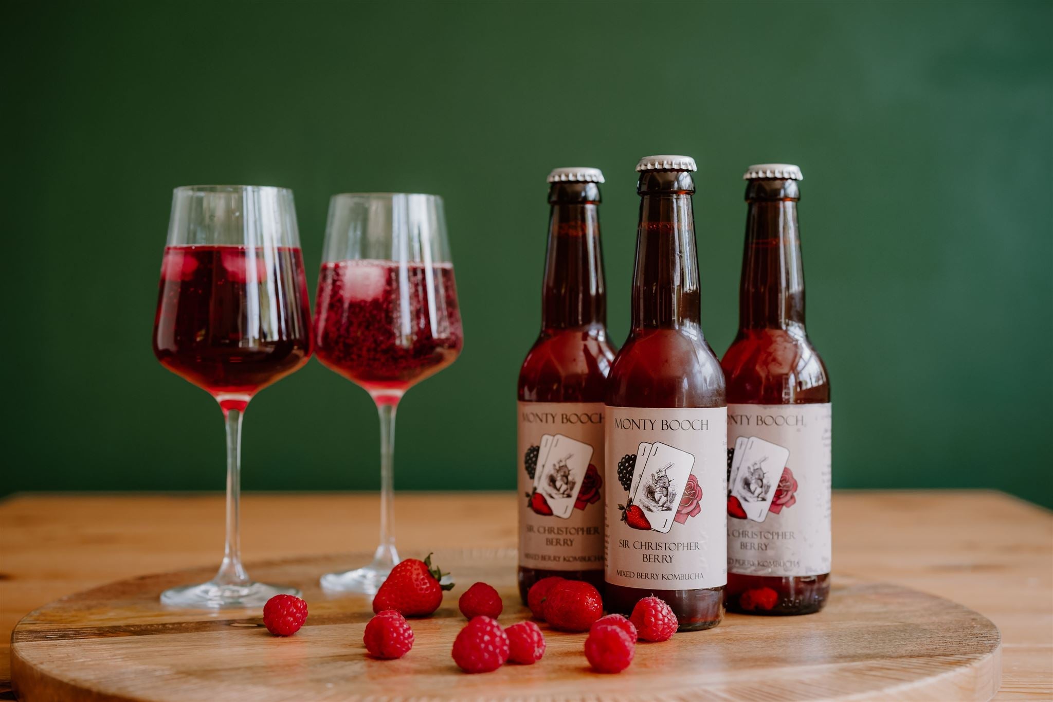 Mixed Case of Raw, Unfiltered Kombucha 330ml (12 Pack)