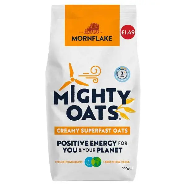 Mornflake Mighty Oats Creamy Superfast Oats 500g (Case of 12)