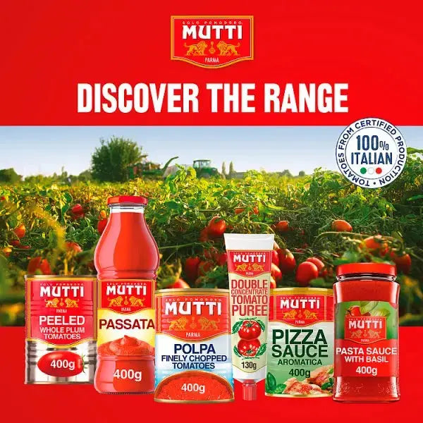 Mutti Pizza Sauce Aromatica with Oregano and Basil 400g (Case of 12)