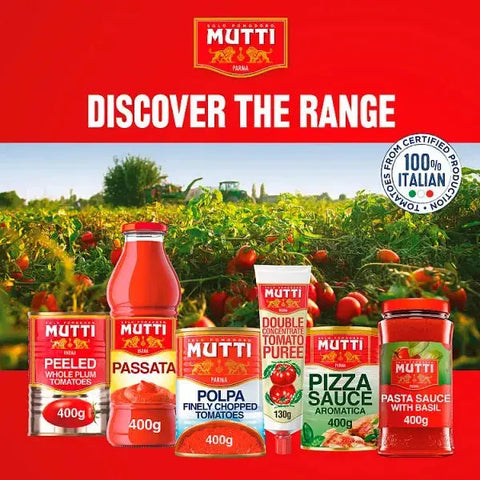 Mutti Pizza Sauce Aromatica with Oregano and Basil 400g (Case of 12)