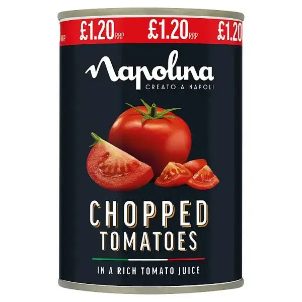Napolina Chopped Tomatoes 400g (Case of 12)