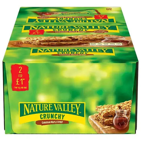 Nature Valley Crunchy Canadian Maple Syrup 18 x 42g (756g) (Case of 18)