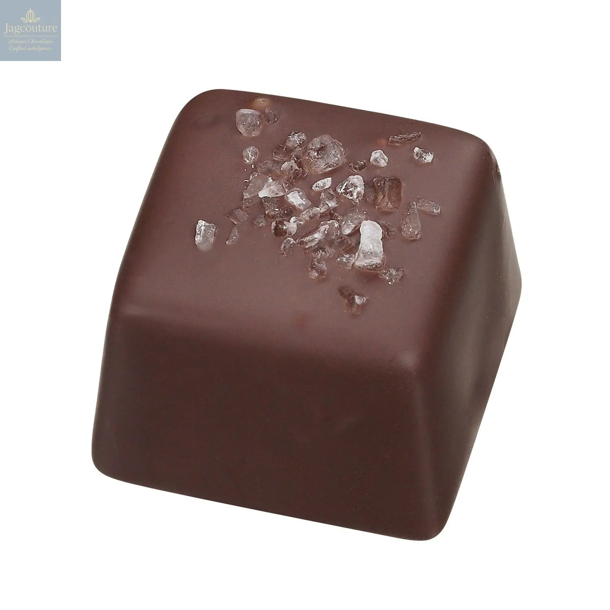 Neptune - Caramel sea salt in dark chocolate 12.5g - Jag Couture Chocolates