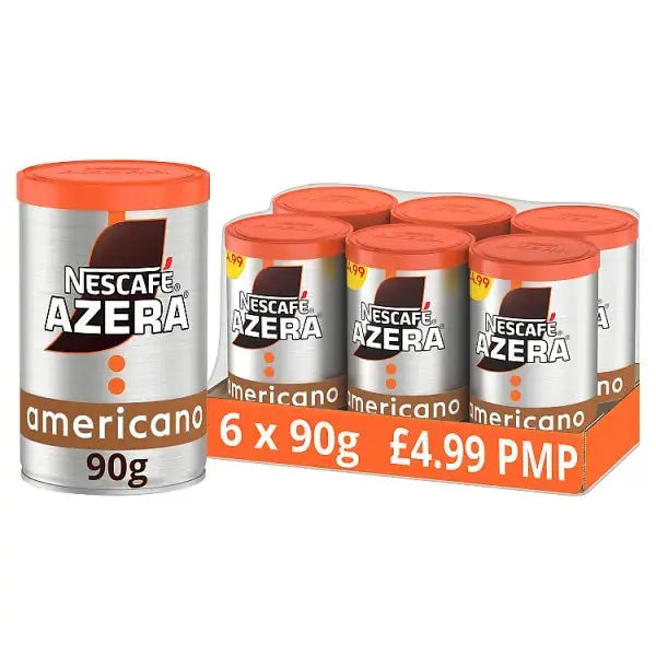 Nescafe Azera Americano Instant Coffee 90g (Case of 6)