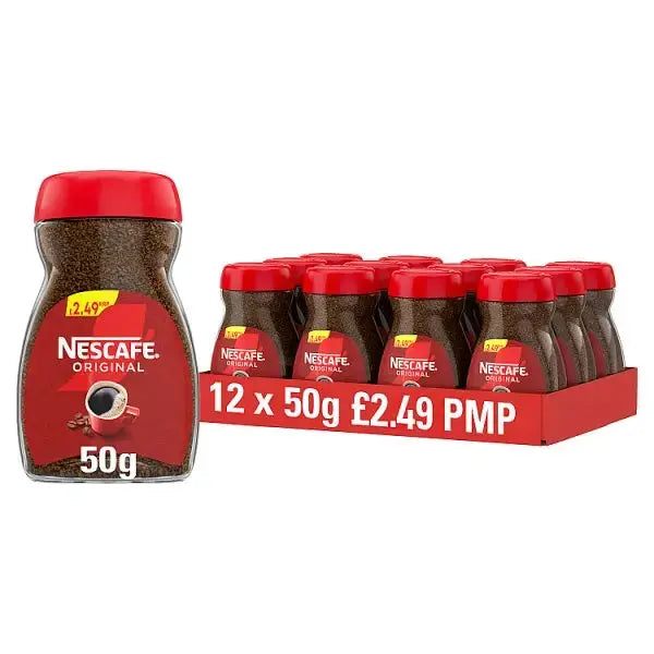 Nescafé Original 50g (Case of 12)