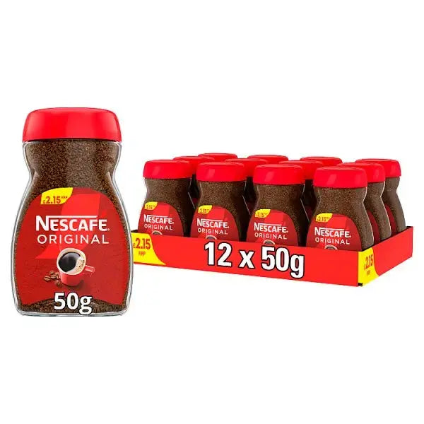Nescafe Original 50g (Case of 12)