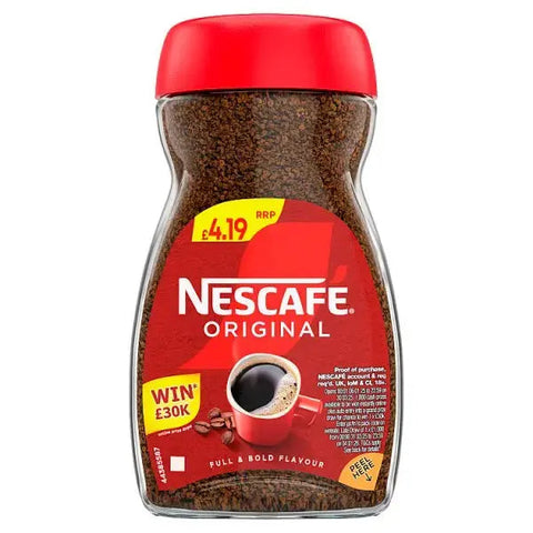 Nescafe Original Instant Coffee 95g (Case of 6)