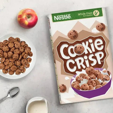 Nestlé Cookie Crisp Chocolate Cereal 375g (Case of 6)