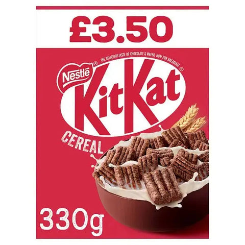 Nestle KitKat Milk Chocolate Cereal 330g (Case of 7)