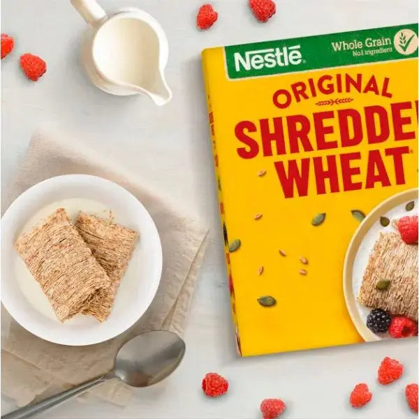 Nestlé Shredded Wheat Original Cereal 16 Biscuits 360g (Case of 5)