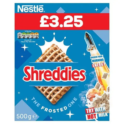 Nestlé Shreddies Frosted Cereal 500g