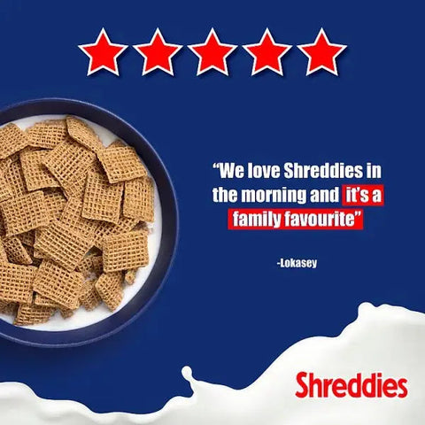 Nestlé Shreddies Original Cereal 460g (Case of 6)