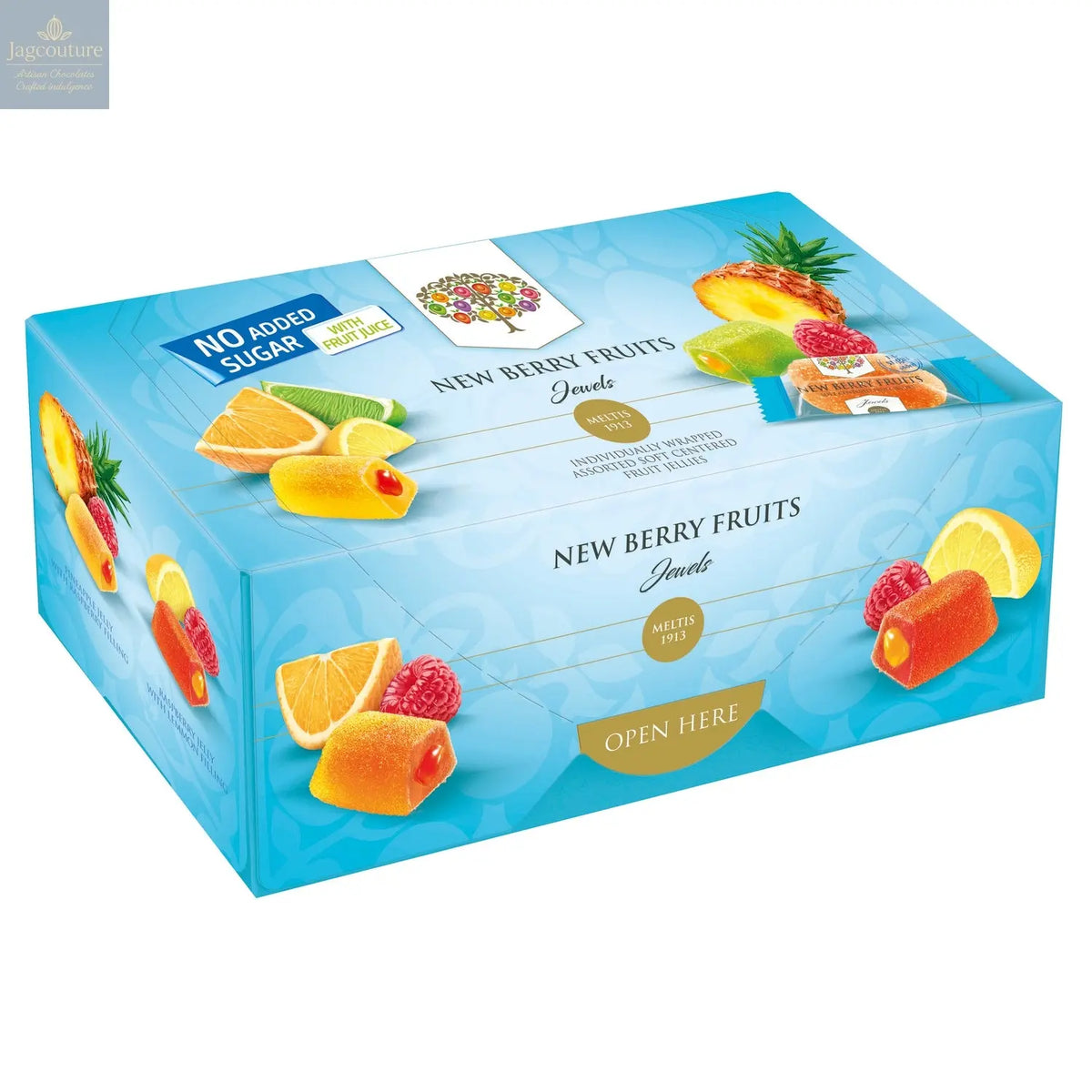 No added sugar New Berry fruits carton Jag Couture Chocolates