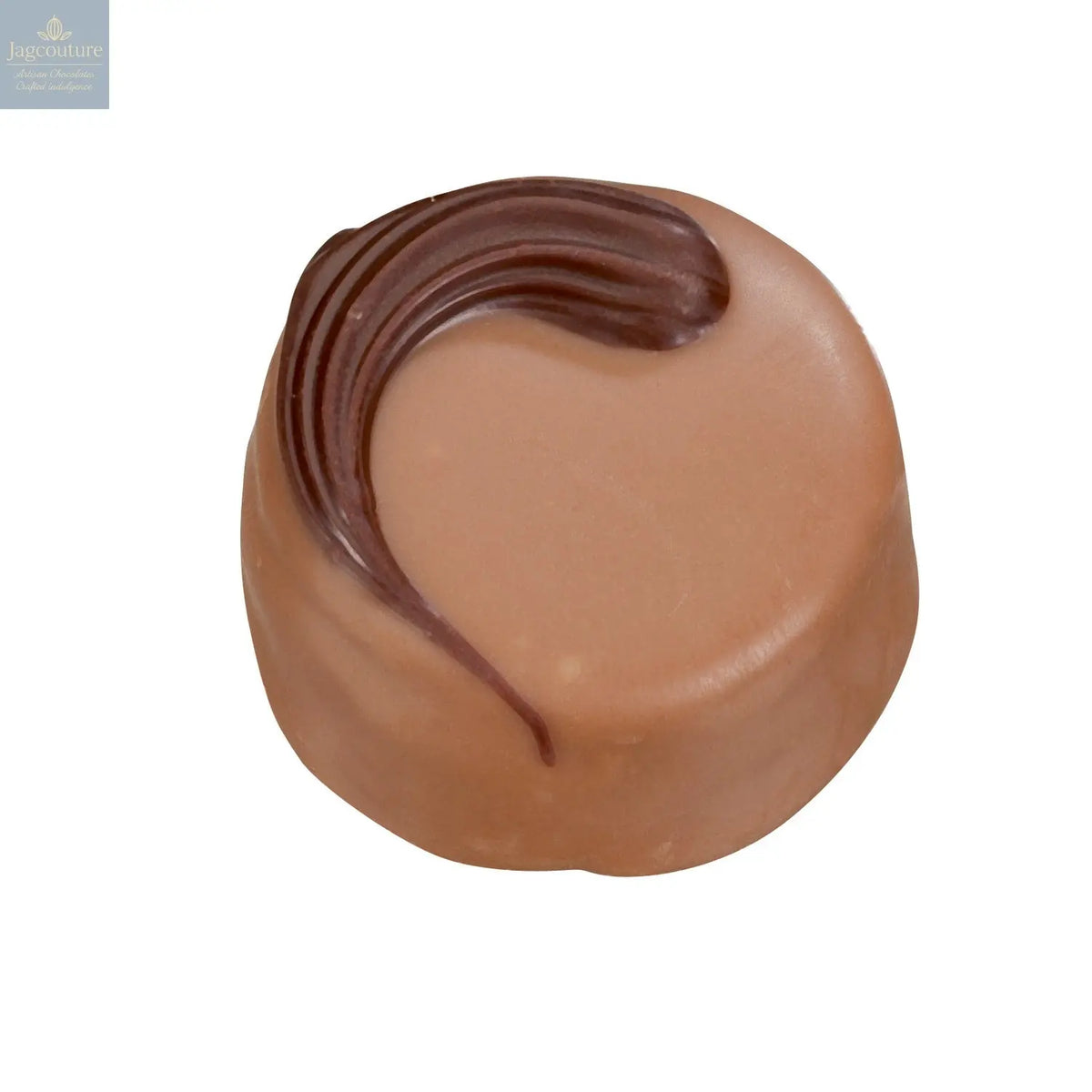 Nougatine - milk chocolate filled with praline and nougat 14g - Jag Couture Chocolates