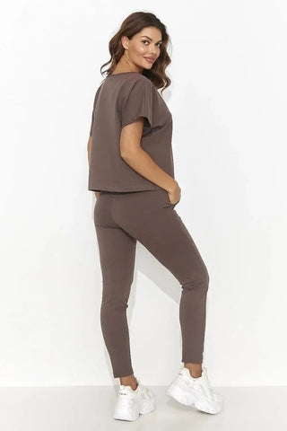 Numinou elegant knitted shirt and long pants