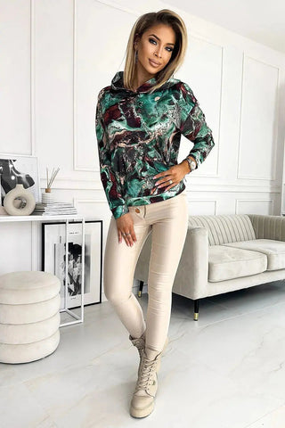 Numoco Comfortable Kangaroo Sweatshirt With Hood