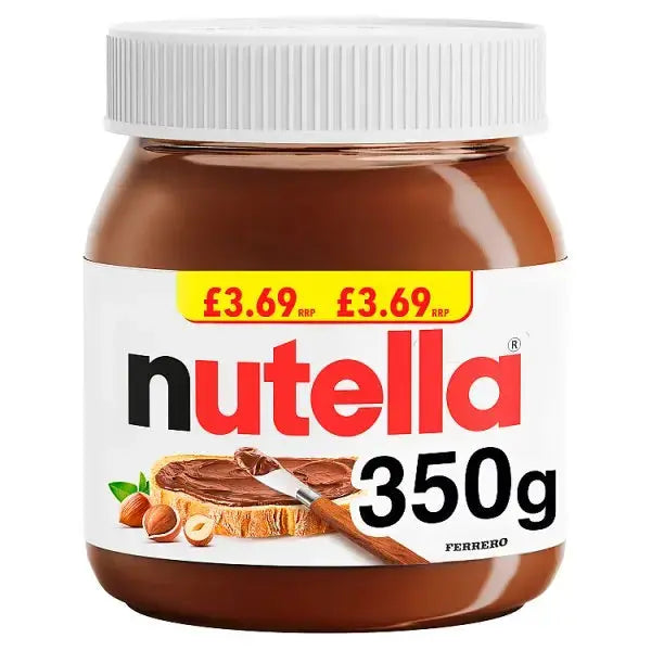 Nutella Hazelnut Spread with Cocoa 350g (Case of 6)